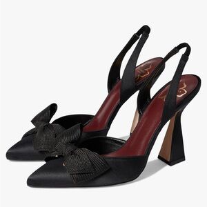 New Ted Baker Black Bettye Bow Pumps Size 10